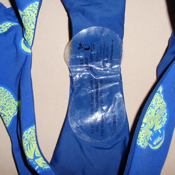 NWT Merve One Piece Pixie Bagheera Swimsuit Reversible Tiger Blue Ties C… - Picture 12 of 14